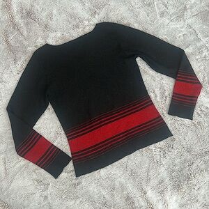 Clio metallic silk sweater
